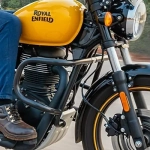 Дуги безопасности Royal Enfield, черного цвета, тип "AIR FLY EVO", арт. KXA00003