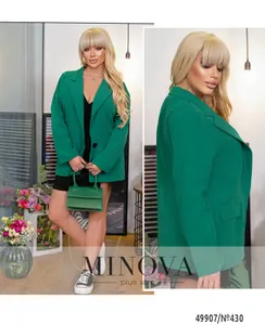 Пиджак 430-зеленый Minova