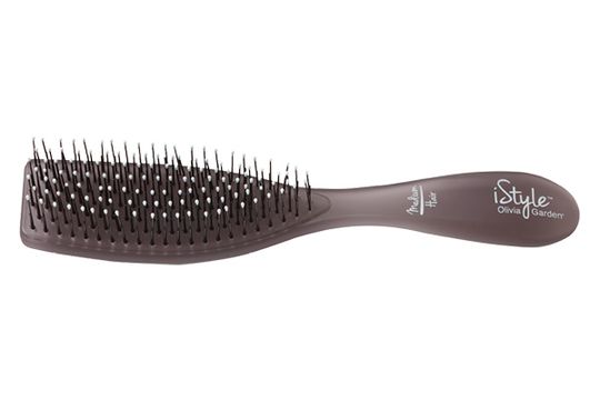 Щетка Olivia Garden ESSENTIAL STYLE WET Medium Hair Bristles Ice Grey ID2086 (08278)