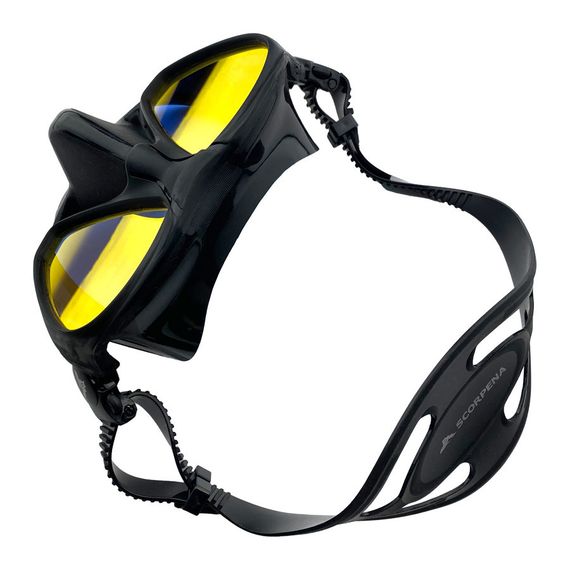 Маска с просветленными линзами Scorpena R черная
