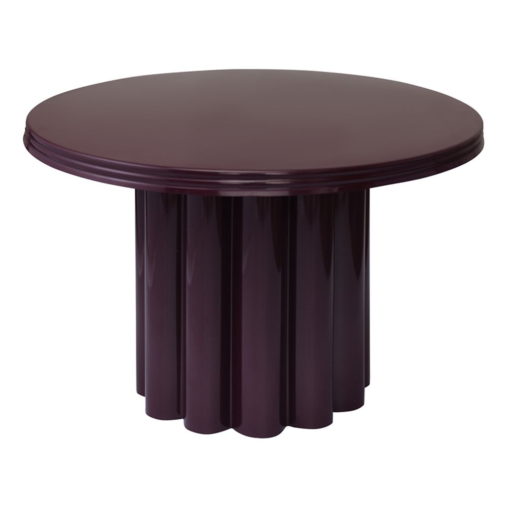 Столик кофейный Vivlend, Ø57 см, ночная слива