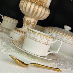 Lenardi 145-337 Чайный набор 12пр. 300 мл ЖОЗЕФИНА в под.уп.(х10)Костяной фарфор