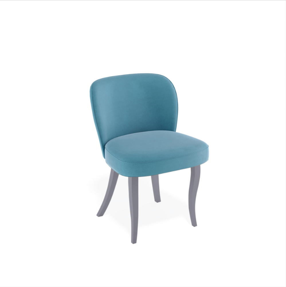 Комплект из двух стульев Kenner 142С серый-бирюзовый