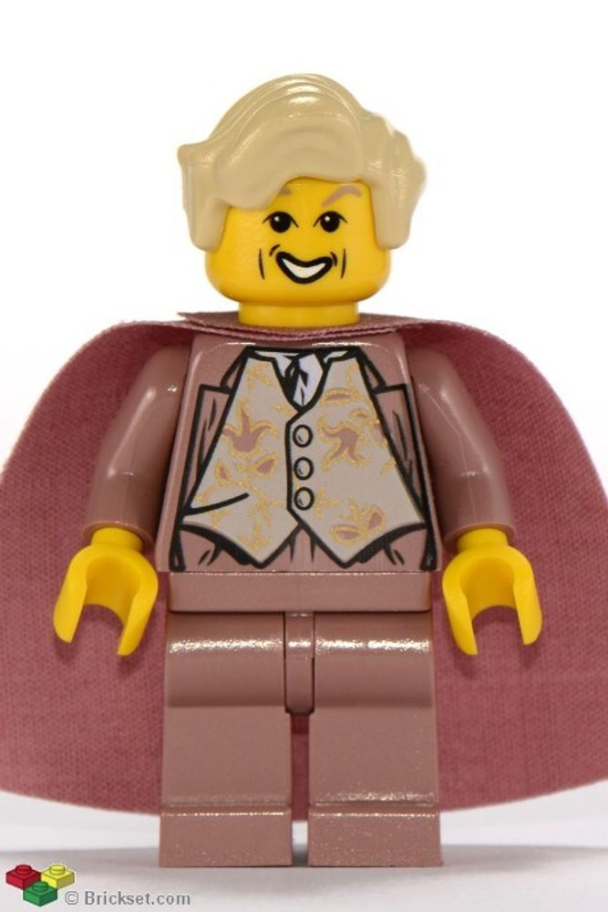 Минифигурка LEGO hp029 Златопуст Локонс (Без волос и плаща)