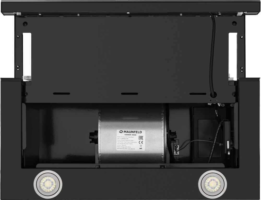 Кухонная вытяжка MAUNFELD TS Touch 50 черный фото 3