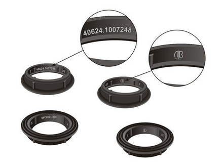 Уплотнительное кольцо свечного колодца ЗМЗ 409 Евро-4 | ЗМЗ 405, 406 Евро-3 | УАЗ Хантер, Патриот | ГАЗель | БМРТ 40624.1007248 ЛВ | резина