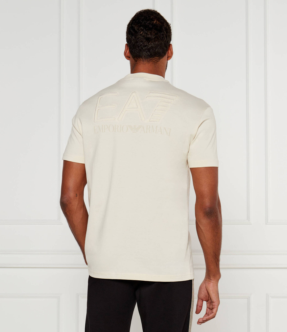 Футболка EA7 - экрю(6DUT10 PJ2QZ)