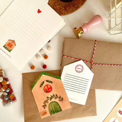 открытка-домик 🎄💚