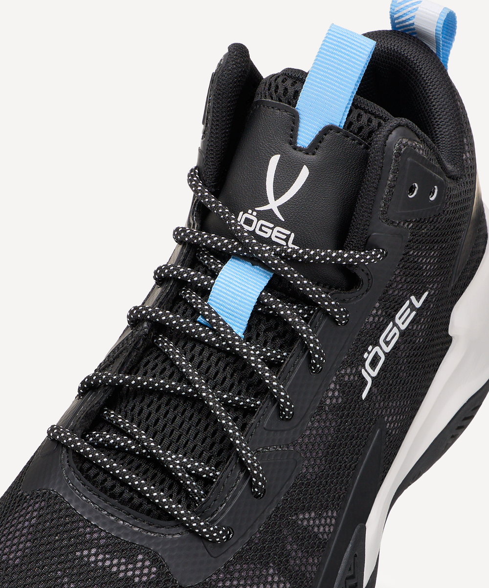 Кроссовки баскетбольные JÖGEL Playmaker, черный/белый