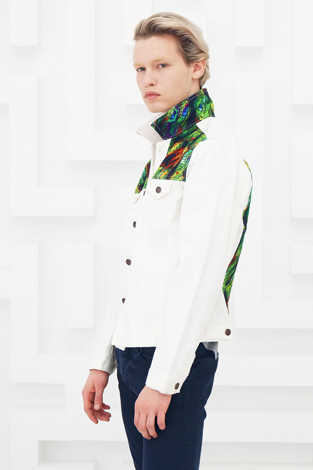 LIGVIANNI Джинсовая куртка Denim Jacket Tree