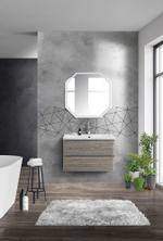 Тумба подвесная с раковиной BelBagno ALBANO-900-2C-SO-PS