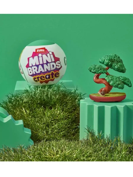 Шар сюрприз Зуру Mini Brands Create Garden Capsule
