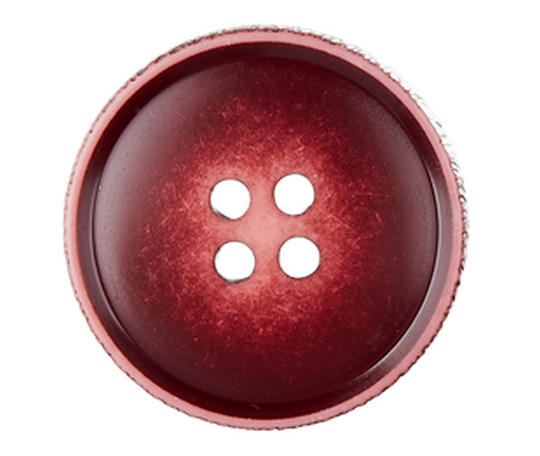 пуговица бордо 28L/18мм пластик, матовая, 4 прокола NE154