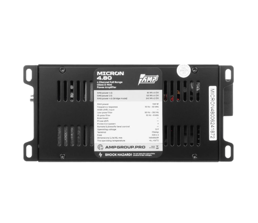 Усилитель AMP MICRON 4.80