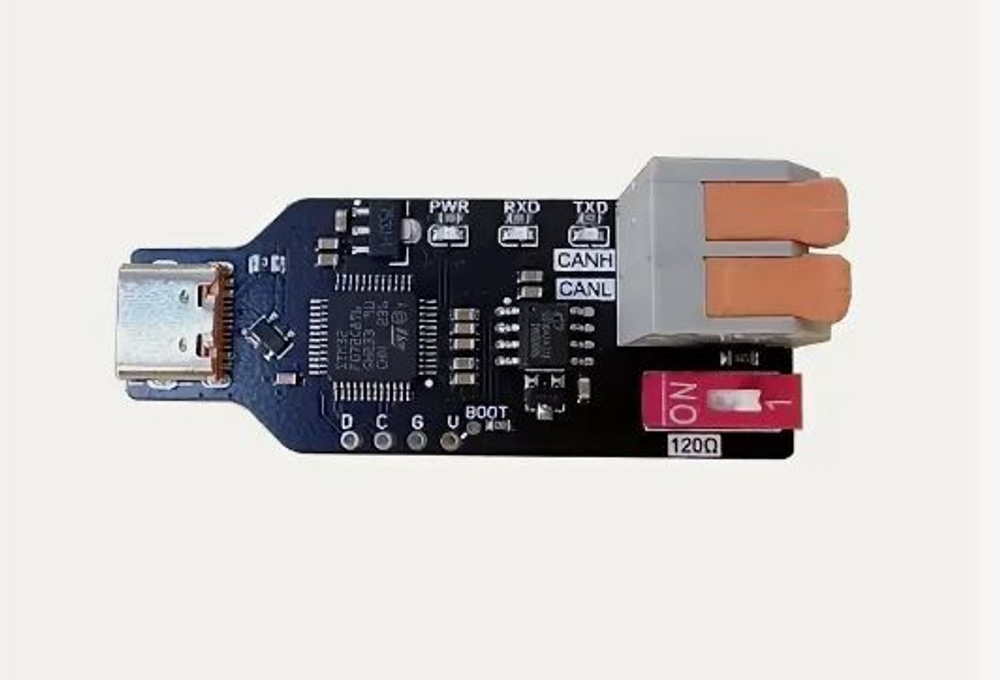 Конвертер USBCAN PCAN MacroBase