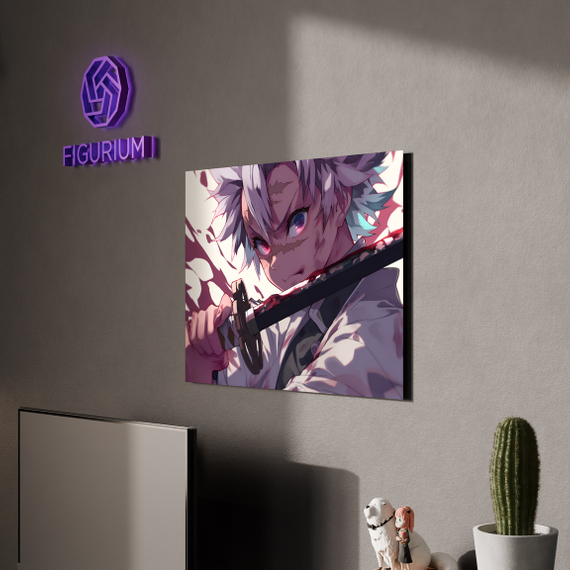 Постер Sanemi Furious - Demon Slayer