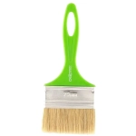 Кисть флейцевая «Евро» 75 x 8, натуральная щетина, пластиковая ручка Сибртех