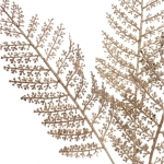 Ветка декоративная «Сверкающий папоротник» 86 см, Шампань