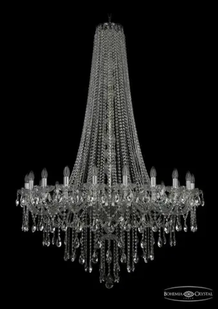Подвесная люстра Bohemia Ivele 1415/20/400/h-173/Ni