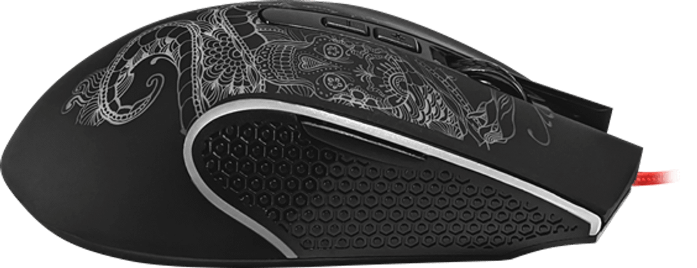 Мышь проводная игровая оптическая Defender Venom GM-640L (черный),USB, 8 кнопок, 800-3200 dpi, НОВИН