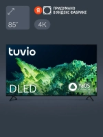 Телевизор 85" 4K UHD DLED YaOS, Smart TV, TD85UFBSV1
