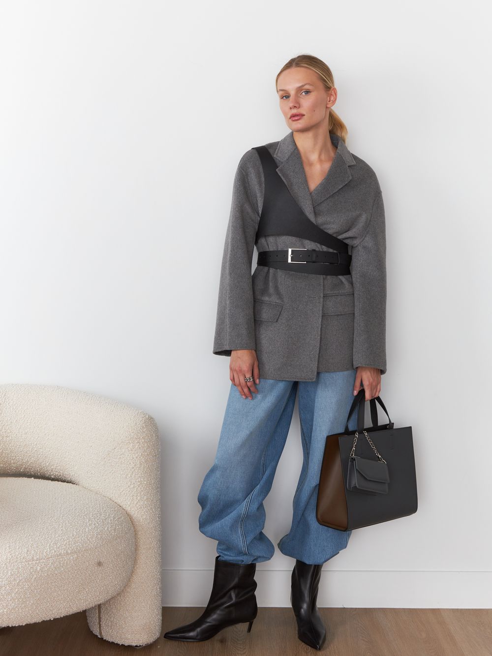 РЕМЕНЬ-ПОРТУПЕЯ BLACK