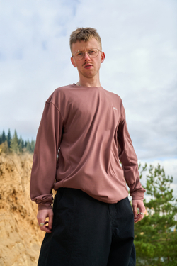 Лонгслив Nothomme Blue Monte Universe Reflective Print "Red Rock Red"