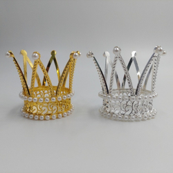 Корона принцессы М 4*5,5см Золото, металл
