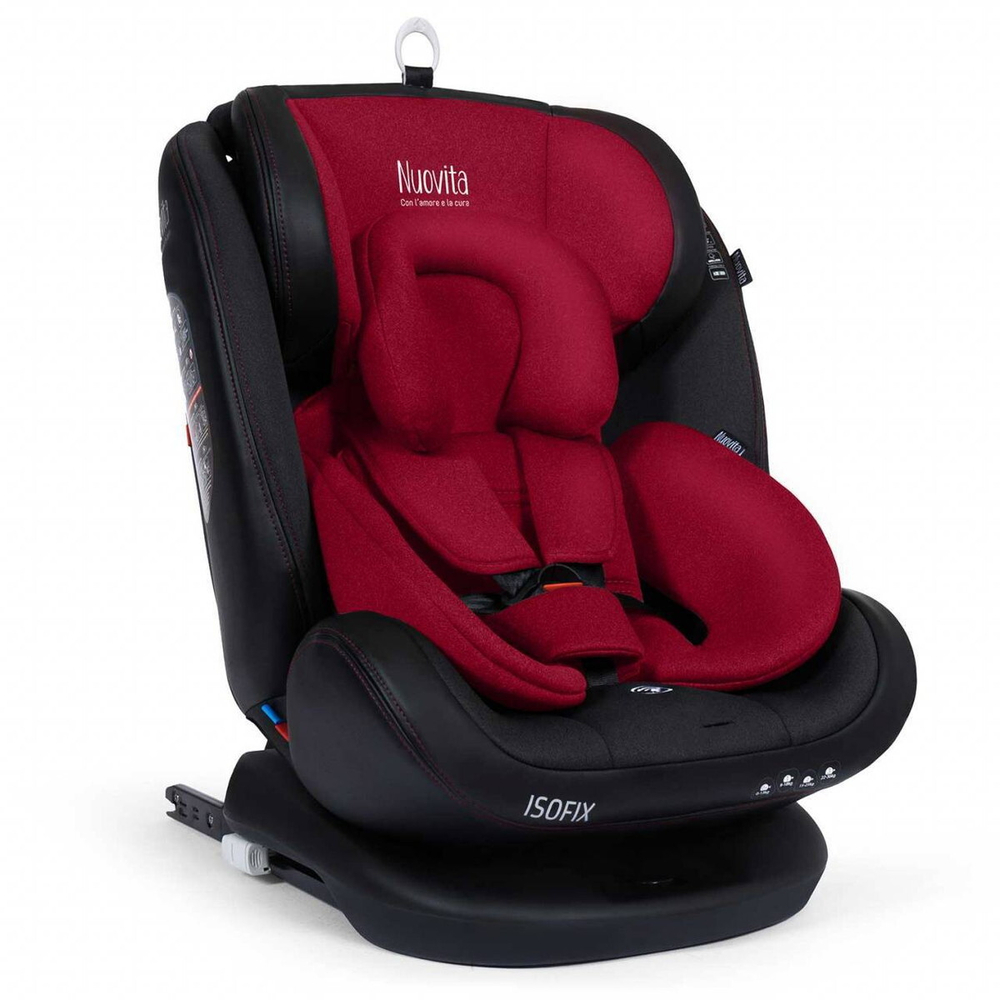 Автокресло Nuovita Maczione N0123i-1L Vinoso melange/Бордовый