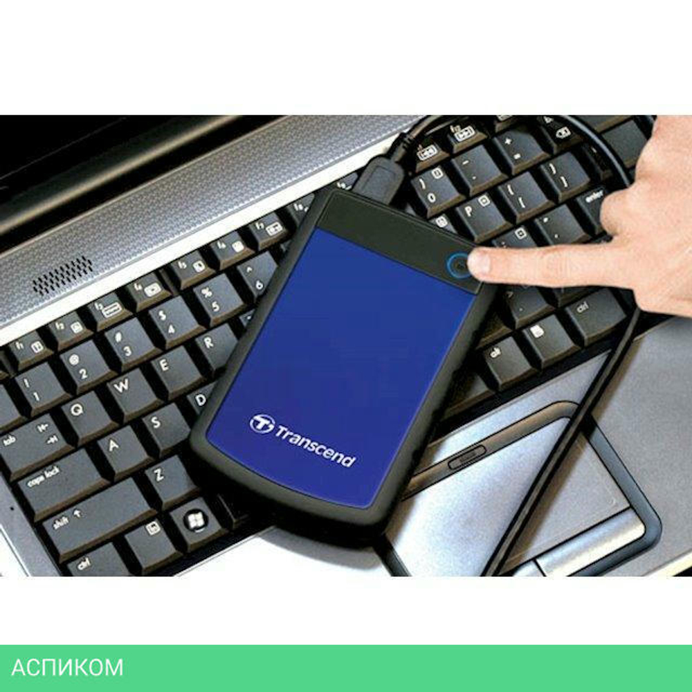 Внешний накопитель Transcend StoreJet 25H3B 2TB синий (TS2TSJ25H3B)