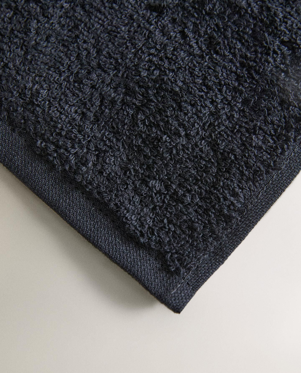 Zara Home - Набор хлопковых полотенец для рук (комплект из 3 предметов)), черный, 30х30 см