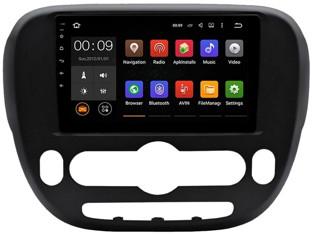 Магнитола для KIA Soul 2 2014-2019 (климат) - Roximo RX-2320-N14 Android 13, ТОП процессор, 8/128, SIM-слот