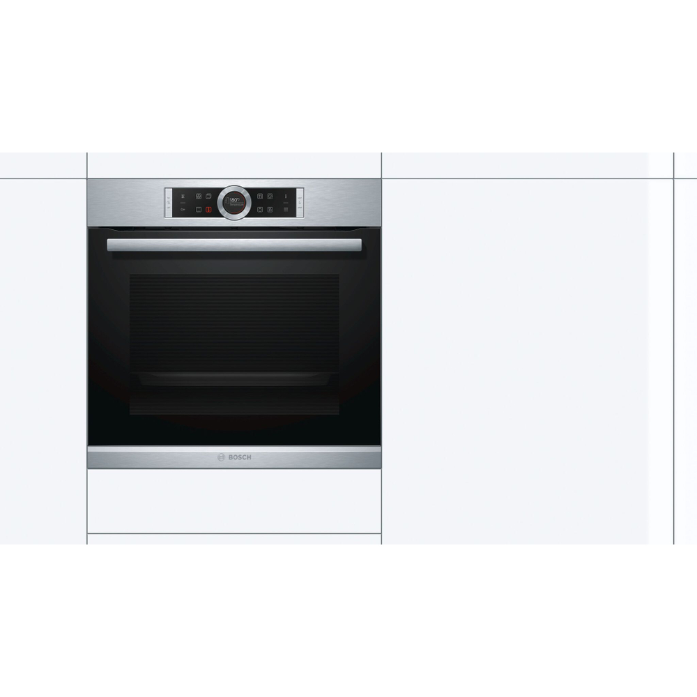 Встраиваемый духовой шкаф BOSCH HBG675BS1