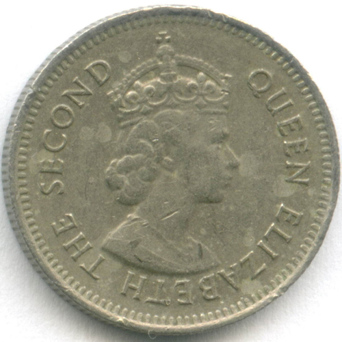 10 центов 1979 год. Белиз. Медно-никель VF-XF