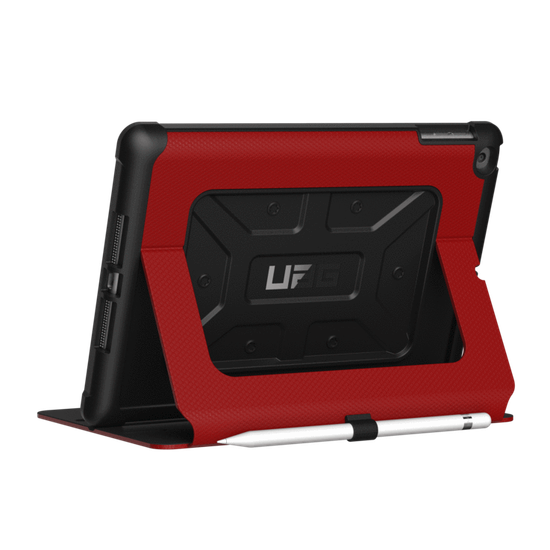 UAG Metropolis Series Case for Apple iPad 9.7-inch (5th & 6th Gen) 2017-18 Magma (Красный)IPD17-E-MG