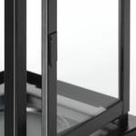 Подсвечник фонарь IKEA BORRBY (БОРБЮ), Черный, Металл, 28 см