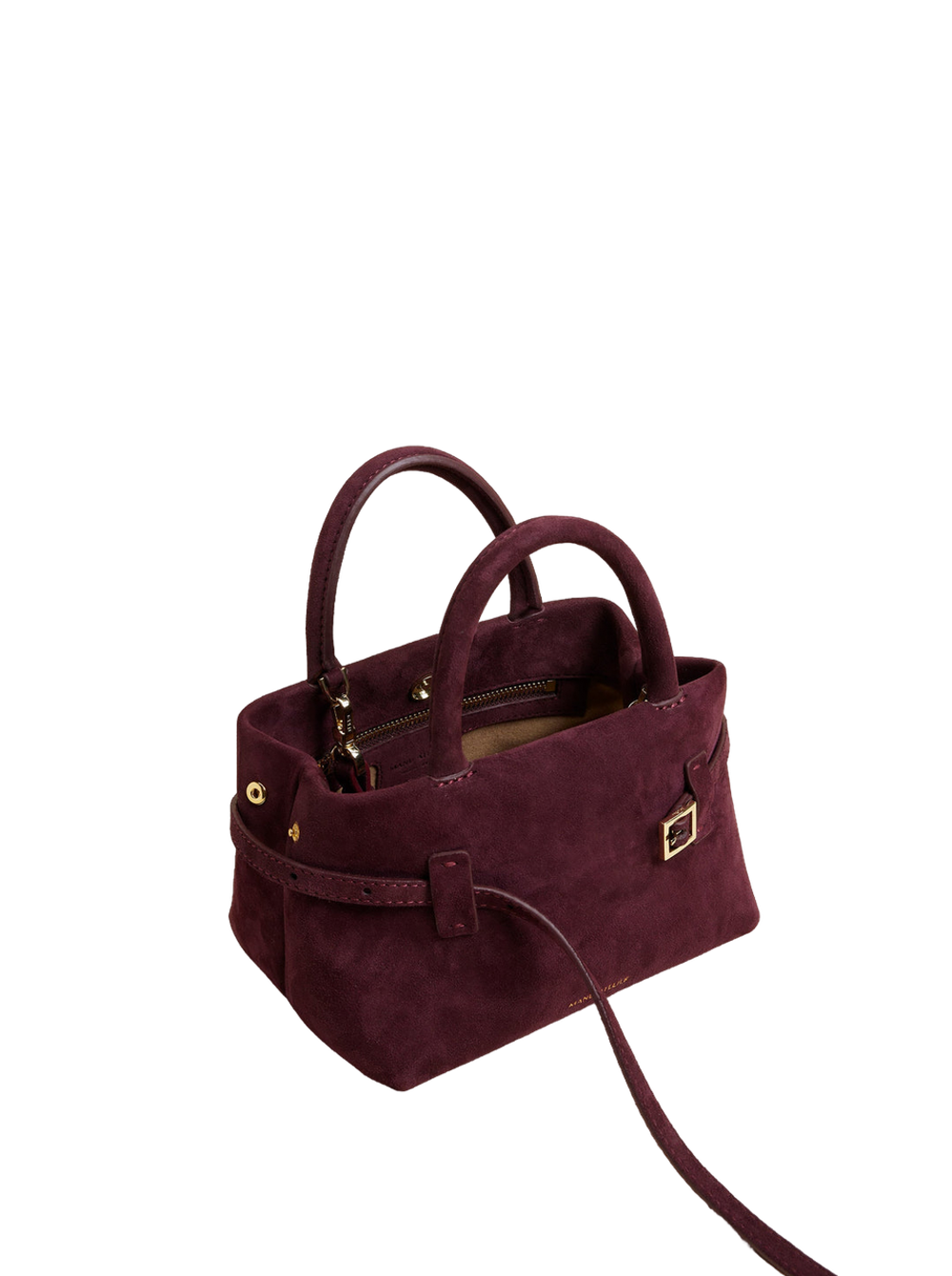 Сумка Manu Atelier Le Cambon 20 Merlot Suede