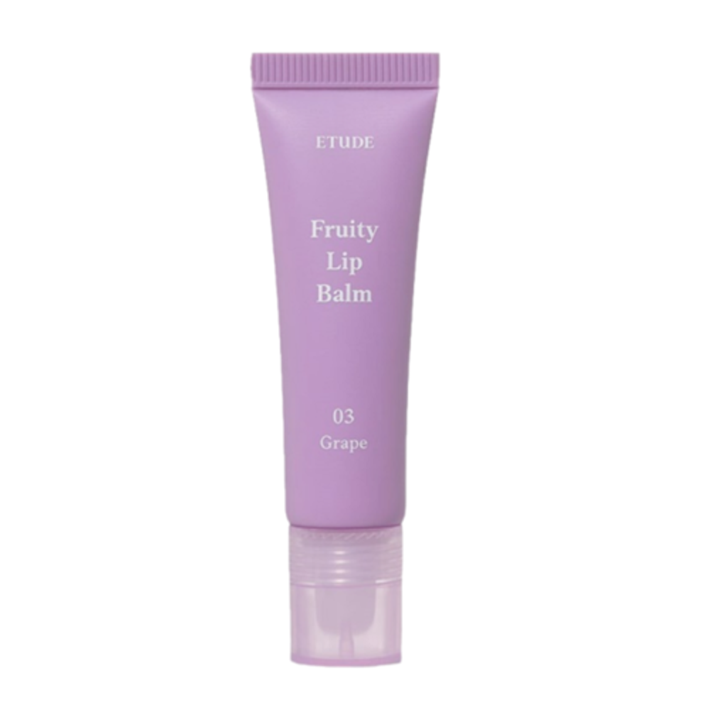 [Etude] Fruity lip balm #03 grape - Бальзам для губ с ароматом винограда, 10 г