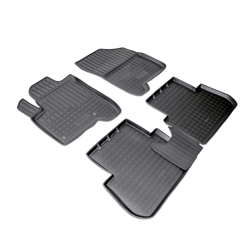 Ковры в салон Norplast/Unidec для Citroen C3 Picasso в кузове SH (2009-), Черный, арт.NPA11-C14-100