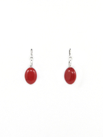 Серьги из коралла kose001-ov