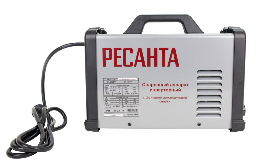 Сварочный аппарат Ресанта САИ-200АД инверторный
