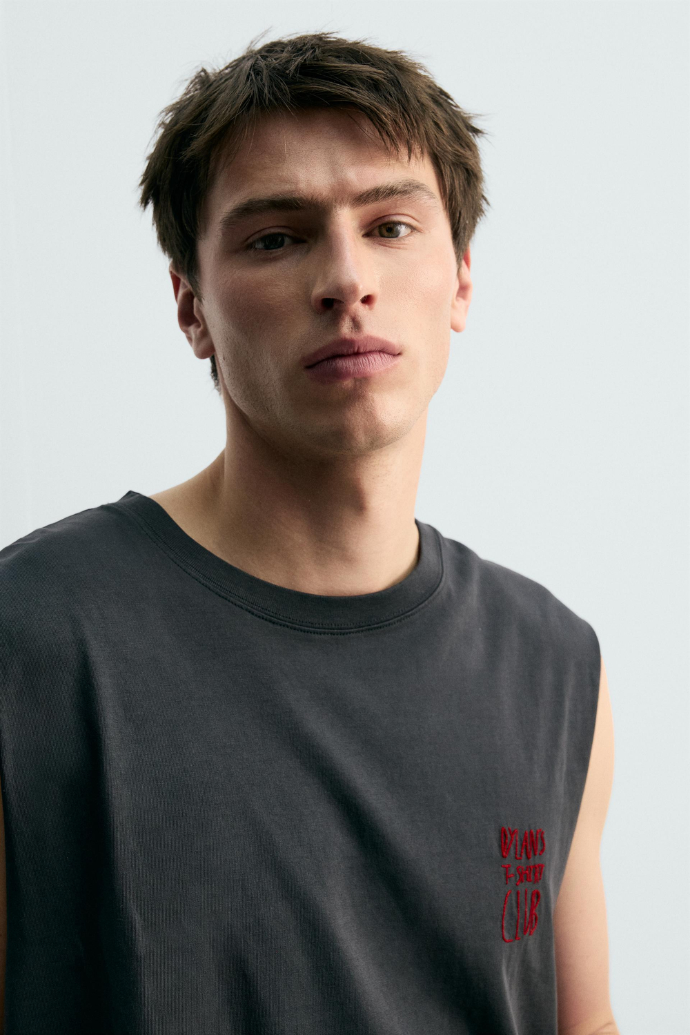 ZARA X DYLAN´S T-SHIRT CLUB ФУТБОЛКА-МАЙКА JURASSIC PARK© UCS LLC AND AMBLIN, ТЕМНЫЙ АНТРАЦИТ