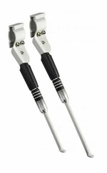 Откидная подножка 24"-28" модель NH-KF98AAJ, серебристая арт.390010 (10216170/111121/0337423, Тайвань (Китай))