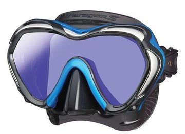 Маска TUSA Paragon S моностекольная, антиблик, синяя