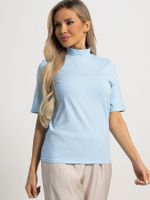 Водолазка с коротким рукавом (голубая) Б15599-50М LT Collection