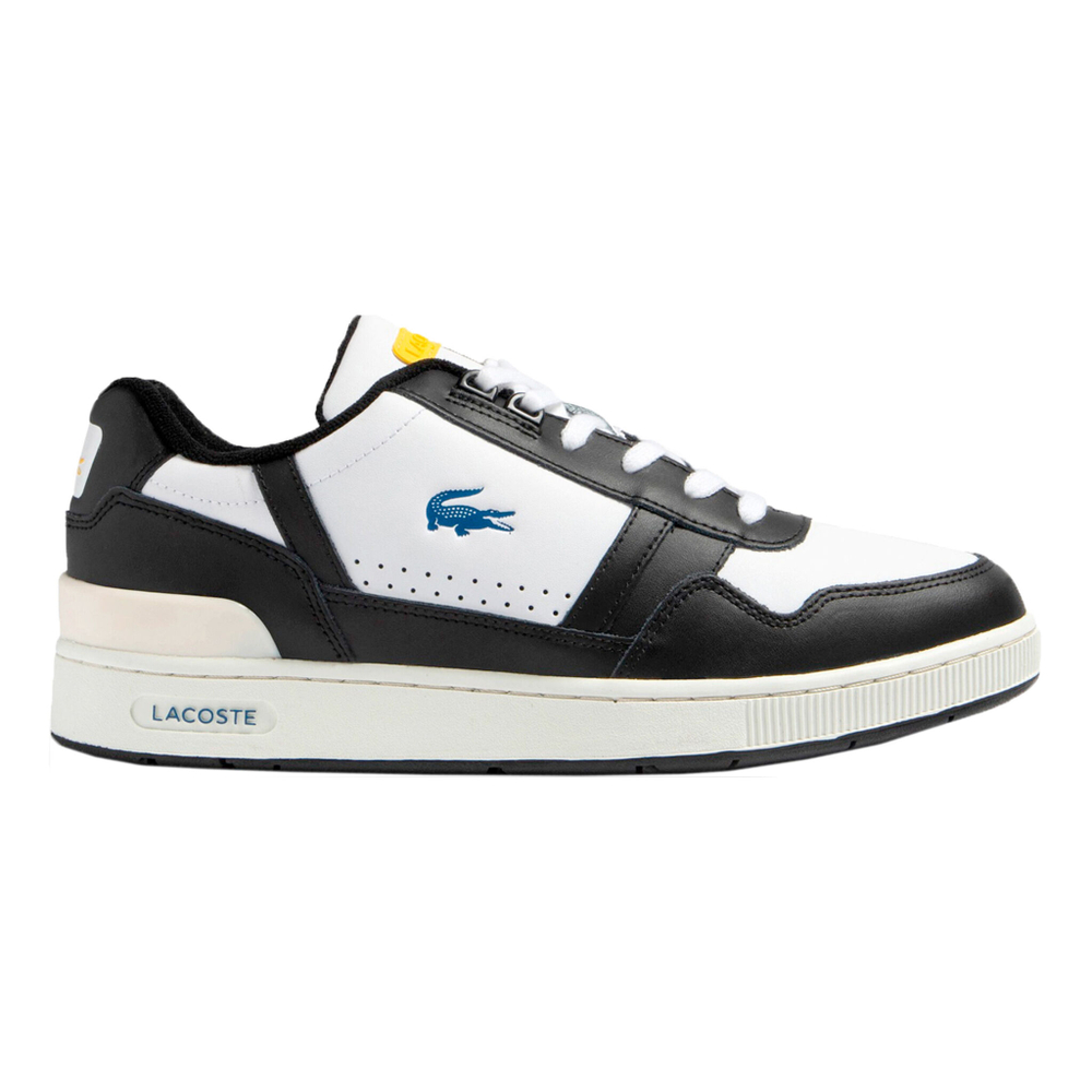 Мужские теннисные кроссовки Lacoste T-Clip Sneakers Men - White, Black