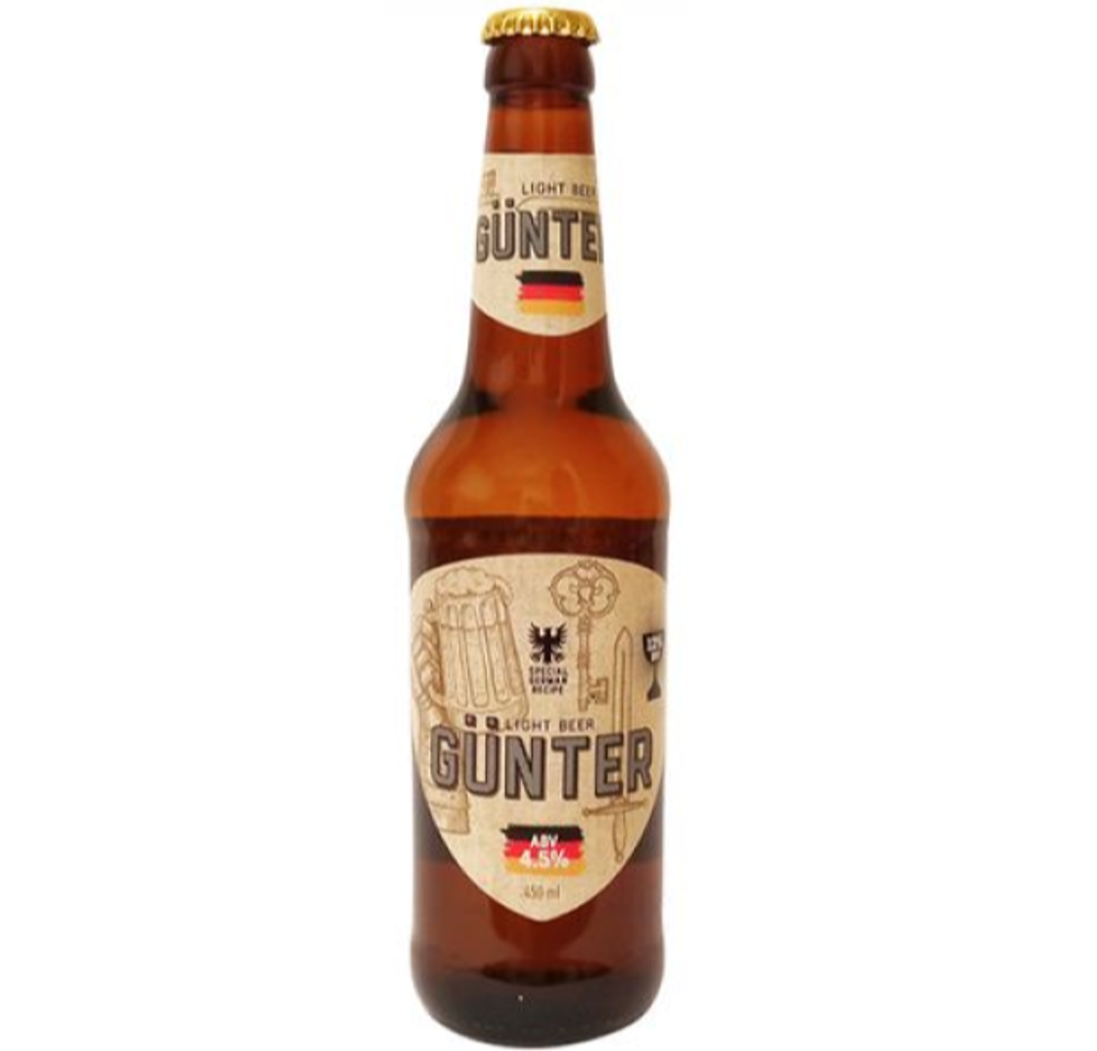 Пиво Gunter 0,45 л. glass