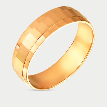 Кольцо из желтого золота 585 пробы без вставок (арт. л090116)
