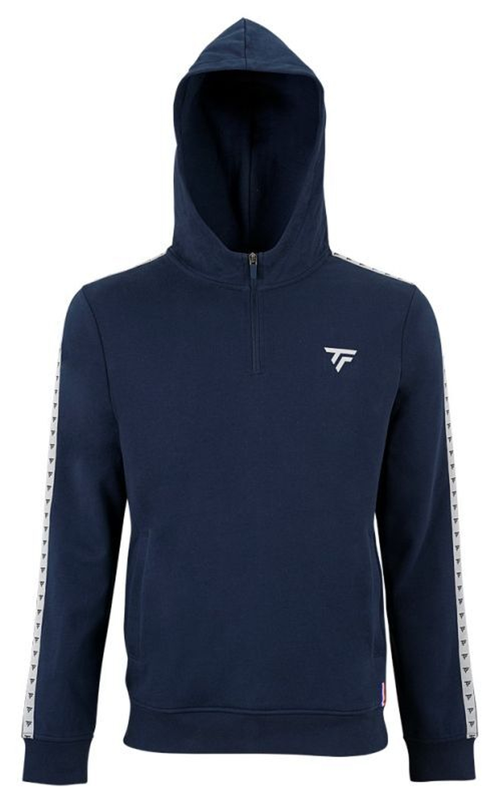 Мужская теннисная кофта Tecnifibre Zipper Hoodie - navy