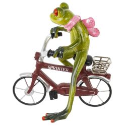 GAEM Фигурка декоративная "Лягушка", L15 W11 H16 см